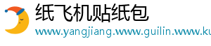纸飞机贴纸包